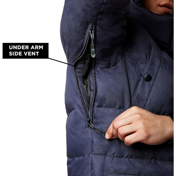 Triple F.A.T Goose Down Colburn Puffer Parka Jacket in Navy Blue Size Small NWT - Picture 4 of 16